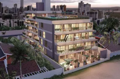 Apartamento com 1 dormitório à venda, 48 m² por r$ 1.150.000,00 - bessa - joão pessoa/pb