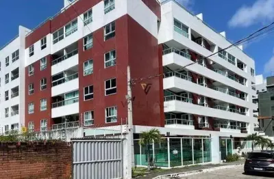 Excelente apartamento com 2 quartos sendo 1 suíte, 1 sala e varanda. à venda, 63 m² por r$ 720.000 - cabo branco - joão pessoa/pb