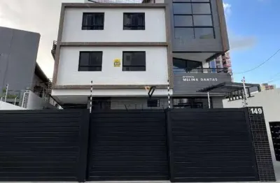 Excelente apartamento com 2 dormitórios,  sendo 1 suíte, 1 sala em l com pé direito duplo à venda, 56 m² por r$ 370.000 - aeroclube - joão pessoa/pb