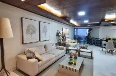 Apartamento com 4 dormitórios à venda, 194 m² por r$ 1.100.000,00 - tambaú - joão pessoa/pb