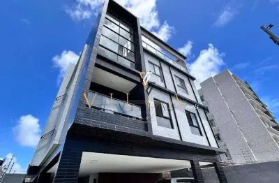 Apartamento com 3 dormitórios, 2 salas e cozinha americana à venda, 65 m² por r$ 357.500 - bessa - joão pessoa/pb