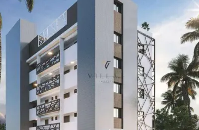Flat com 1 dormitório, 1 sala e cozinha estilo americana integradas à venda, 24 m² por r$ 230.000 - intermares - cabedelo/pb