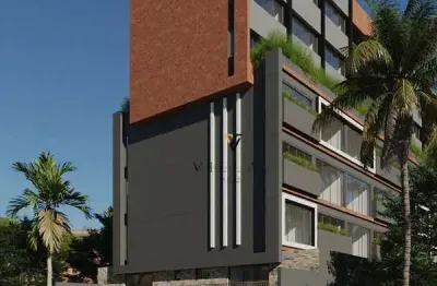 Flat com 1 dormitório, sala e cozinha americana integradas à venda, 17 m² por r$ 390.000 - bessa - joão pessoa/pb