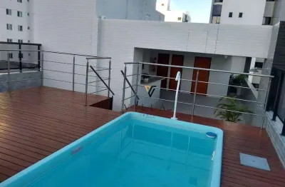 Flat com 1 dormitório, 25 m² - venda por r$ 345.000,00 ou aluguel por r$ 2.500,00/mês - jardim oceania - joão pessoa/pb