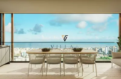 Apartamento com 3 dormitórios, sendo 2 suítes 1 com varanda e varanda gourmet à venda, 89 m² por r$ 1.089.927 - aeroclube - joão pessoa/pb