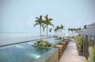 Apartamento com 3 dormitórios, sala para 2 ambientes e varanda gourmet à venda, 77 m² por r$  - intermares - cabedelo/pb