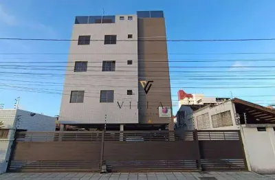 Apartamento a 400m da praia com 3 dormitórios, 2 salas, cozinha americana e varanda  à venda, 81 m² por r$ 457.000 - intermares - cabedelo/pb