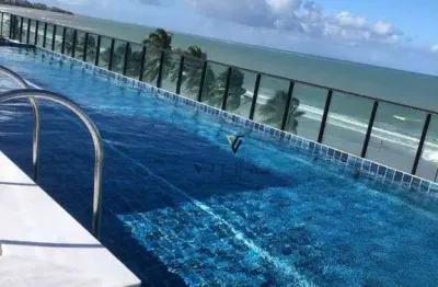 Apartamento com 3 dormitórios, sala para 2 ambientes, cozinha americana e varanda à venda, 113 m² por r$ 1.200.000 - intermares - cabedelo/pb