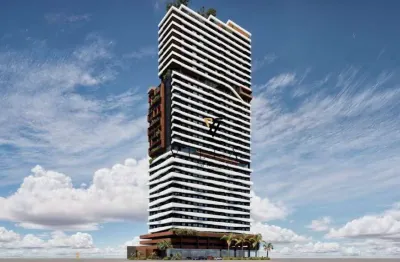 Apartamento espetacular com 3 dormitórios, cozinha, sala e varanda gourmet integrada à venda, 132 m² por r$ 1.820.225 - bessa - joão pessoa/pb