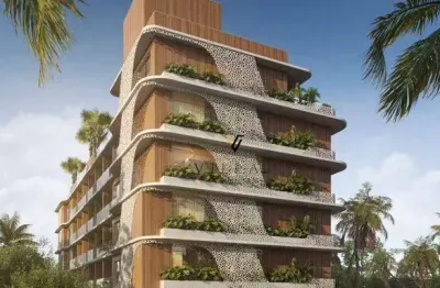 Studio funcional com 1 dormitório à venda, 18 m² por r$ 499.653 - jardim oceania - joão pessoa/pb