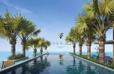 Studio frente marom 1 dormitório, sala, cozinha e varanda integradas à venda, 18 m² por r$ 479.048 - jardim oceania - joão pessoa/pb