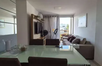 Apartamento com 3 dormitórios, sala, cozinha americana e varanda à venda, 65 m² por r$ 390.000 - bessa - joão pessoa/pb