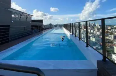 Apartamento amplo com 3 dormitórios, sala 2 ambientes, cozinha e varanda à venda, 74 m² por r$ 620.000 - jardim cidade universitária - joão pessoa/pb