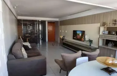 Apartamento espetacular com 4 dormitórios, 2 salas e cozinha amplas à venda, 157 m² por r$ 1.200.000 - tambaú - joão pessoa/pb