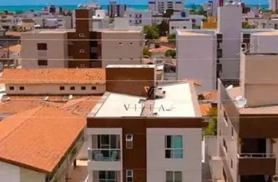 Apartamento com 2 dormitórios, sala e cozinha à venda, 59 m² por r$ 360.000 - bessa - joão pessoa/pb