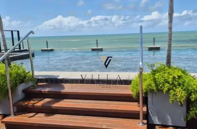 Flat excelente com 1 dormitório, sala, cozinha e varanda integradas à venda, 27 m² por r$ 470.000 - jardim oceania - joão pessoa/pb