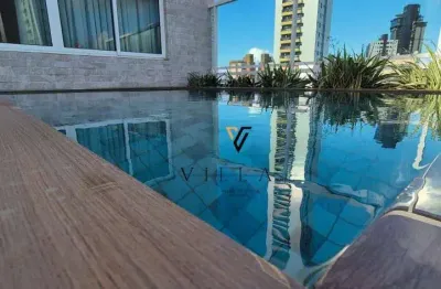 Apartamento espetacular com 2 dormitórios, 2 salas e cozinha à venda, 72 m² por r$ 553.000 - miramar - joão pessoa/pb