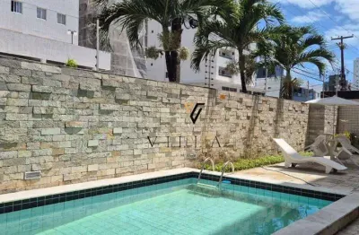 Apartamento espetacular com 3 dormitórios 2 salas e cozinha americana à venda, 72 m² por r$ 550.000 - jardim oceania - joão pessoa/pb