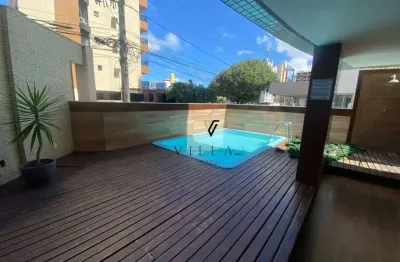 Apartamento com 4 dormitórios, 2 salas, cozinha e varandaà venda, 178 m² por r$ 1.000.000 - cabo branco - joão pessoa/pb