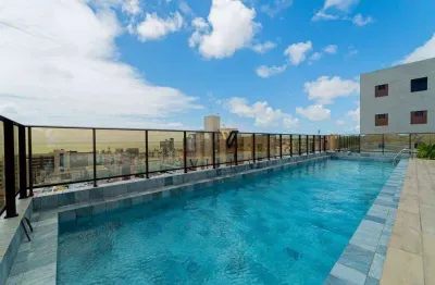 Apartamento com 2 dormitórios, sala, cozinha e varanda à venda, 62 m² por r$ 850.000 - cabo branco - joão pessoa/pb