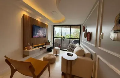 Apartamento  a 100 m do mar com 3 dormitórios, sala, cozinha e varanda à venda, 99 m² por r$ 690.000 - intermares - cabedelo/pb