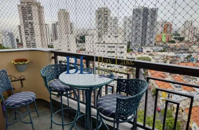 Apartamento à venda com 194m² - 3 quartos e 2 vagas no tatuapé!!
