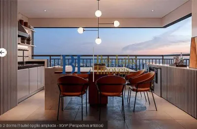 Apartamento com 96m² - 3 dormitórios - varanda gourmet!! parque dialogo!