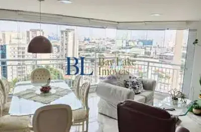Apartamento família mooca andar alto 122m2 3 suítes sacada gourmet 2 vagas!