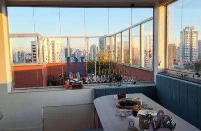 Linda cobertura duplex com 160m²  vista privilegiada no miolo do ipiranga!!
