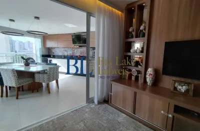 Apartamento família mooca  122m² -  3 suítes -  sacada gourmet!!