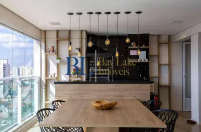 Lindo verum mooca 133m andar alto - varanda gourmet e depósito na garagem!!