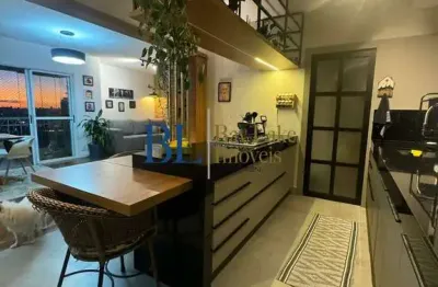 Apartamento à venda com 3 dormitório vista  livre na mooca! andar alto