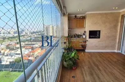 Vende apartamento timing mooca, 4 dormitórios sacada gourmet com churrasque