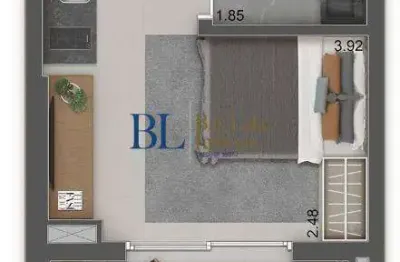 Studio NR à Venda no Raízes Mooca – 25,40 m² | Infraestrutura Completa