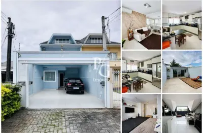 Sobrado Triplex com 179m² e amplo espaço de terreno - 3 Dormitórios sendo 1 suíte - Amplo espaço de Terraço coberto