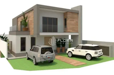 Casa com 4 dormitórios à venda, 280 m² por r$ 3.000.000,00 - são josé de imbassai - maricá/rj