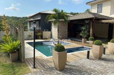 Casa com 4 dormitórios à venda, 250 m² por r$ 1.000.000 - várzea das moças - niterói/rj