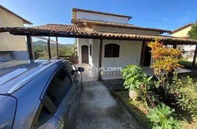 Casa com 4 dormitórios à venda, 200 m² por r$ 599.000,00 - bosque fundo - maricá/rj