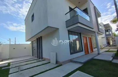 Casa com 3 dormitórios à venda, 100 m² por r$ 650.000,00 - jardim atlântico leste (itaipuaçu) - maricá/rj