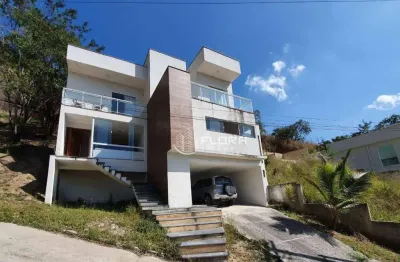 Casa com 2 dormitórios à venda, 130 m² por r$ 750.000,00 - maria paula - são gonçalo/rj
