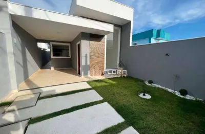 Casa com 3 dormitórios à venda, 131 m² por r$ 589.990,00 - barroco (itaipuaçu) - maricá/rj
