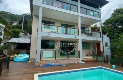 Casa com 5 dormitórios à venda, 291 m² por r$ 2.100.000 - itaipu - niterói/rj
