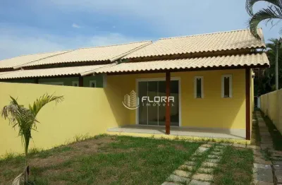 Casa com 3 dormitórios à venda, 107 m² por r$ 370.000,00 - condado de maricá - maricá/rj