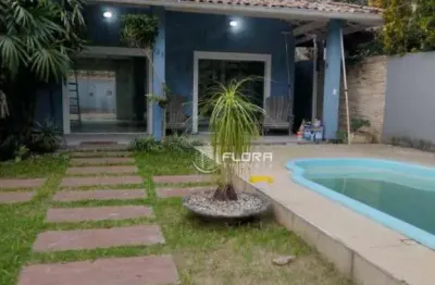 Casa com 5 dormitórios à venda, por r$ 800.000 - condomínio lírios do campo sape - niterói/rj