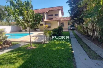 Casa com 4 dormitórios à venda, 400 m² por r$ 2.200.000,00 - itaipu - niterói/rj
