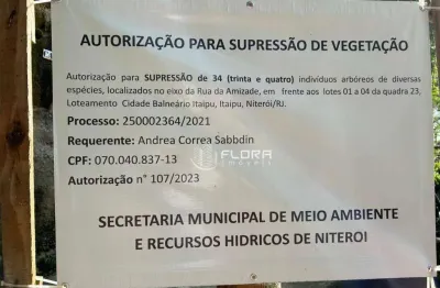 Terreno à venda, 800 m² por r$ 650.000,00 - itacoatiara - niterói/rj