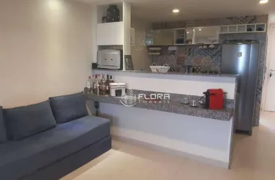 Flat com 1 dormitório à venda, 37 m² por r$ 420.000 - itacoatiara - niterói/rj