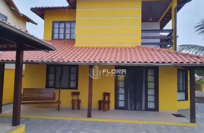 Casa com 4 dormitórios à venda, 215 m² por r$ 850.000,00 - itapeba - maricá/rj
