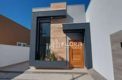 Casa com 3 dormitórios à venda, 100 m² por r$ 550.000,00 - jardim atlântico leste - maricá/rj
