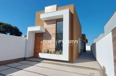Casa com 3 dormitórios à venda, 100 m² por r$ 499.000,00 - jardim atlântico leste - maricá/rj